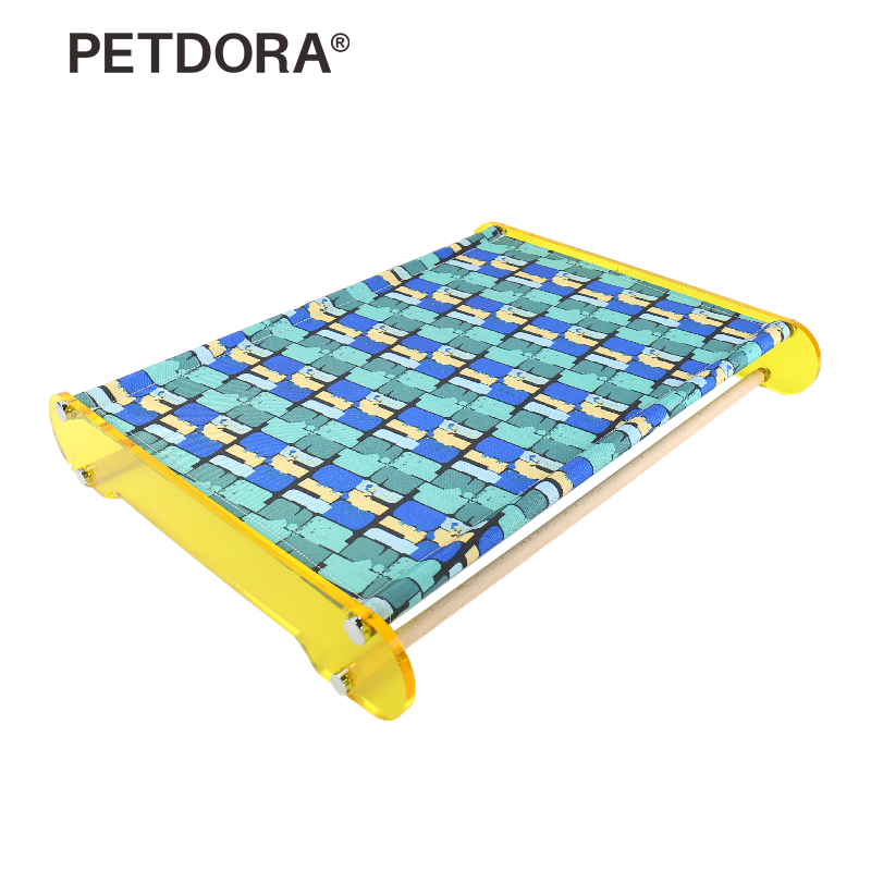 亚克力榉木行军床